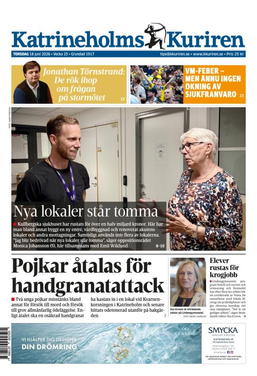 Katrineholms-Kuriren 18.6.2026