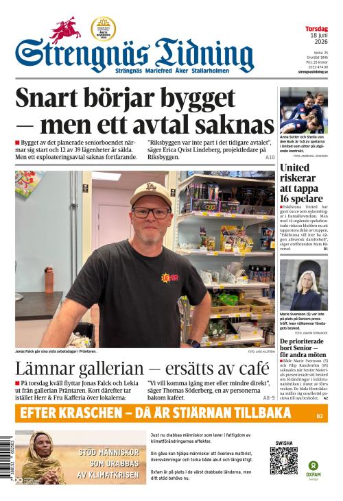 Strengnäs Tidning 18.6.2026