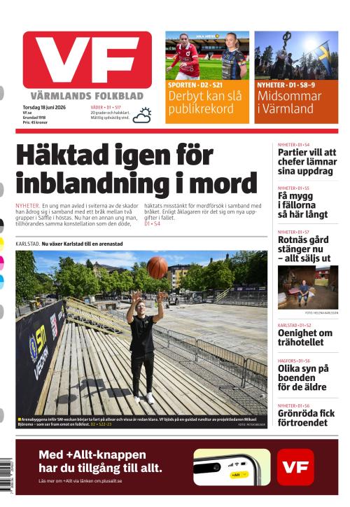 Värmlands Folkblad 18.6.2026
