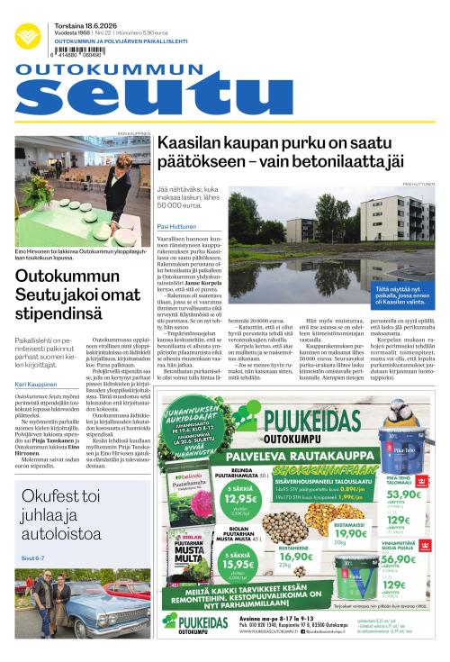 Outokummun Seutu 18.6.2026