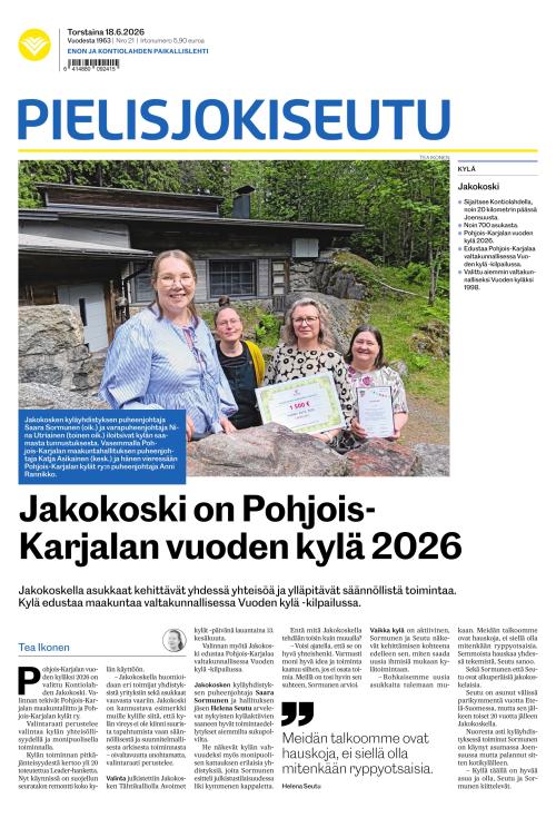 Pielisjokiseutu 18.6.2026