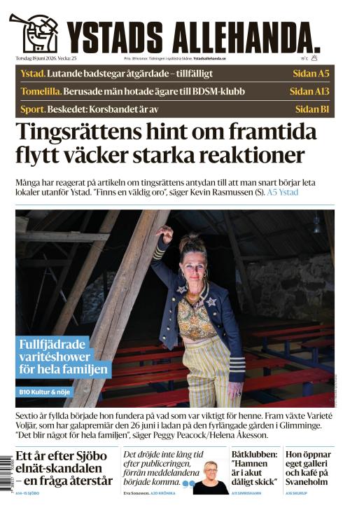 Ystads Allehanda 18.6.2026