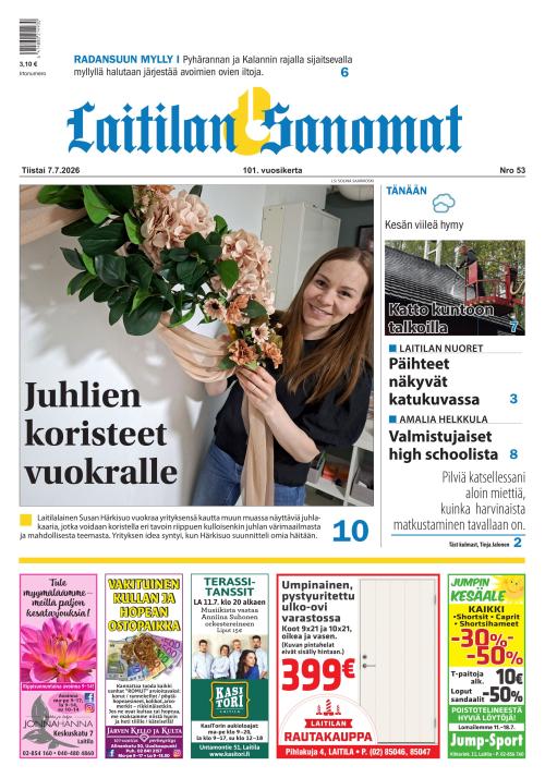 Laitilan Sanomat 7.7.2026