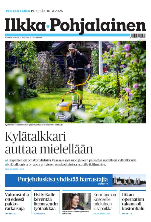 Ilkka-Pohjalainen 19.6.2026