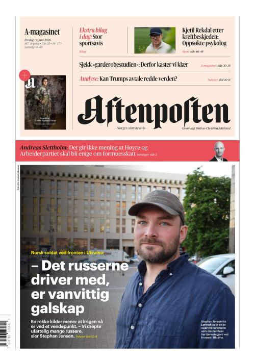 Aftenposten 19.6.2026
