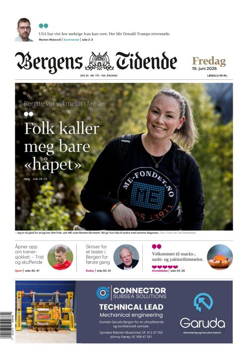 Bergens Tidende 19.6.2026