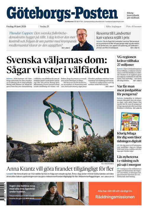 Göteborgs-Posten 19.6.2026