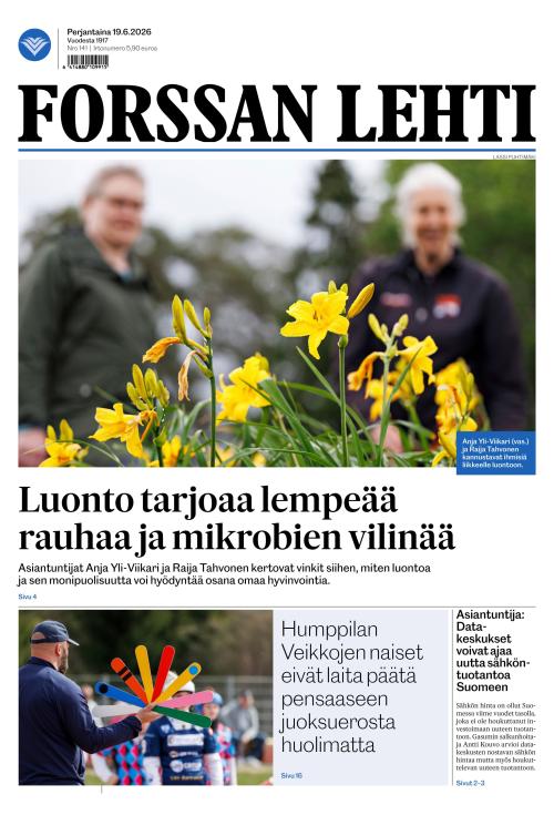 Forssan Lehti 19.6.2026