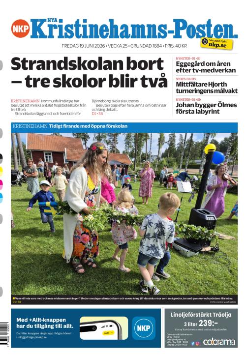 Nya Kristinehamns-Posten 19.6.2026