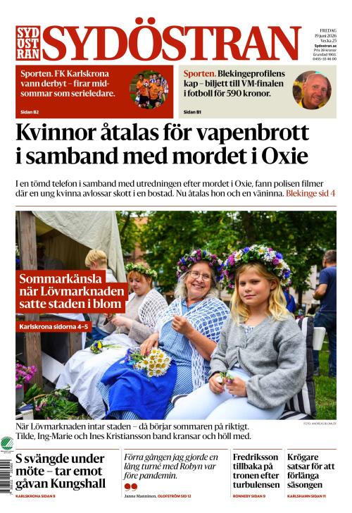Sydöstran 19.6.2026