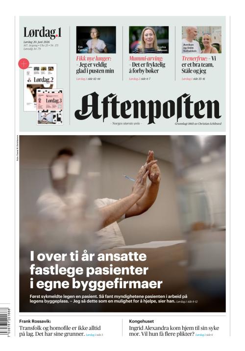 Aftenposten 20.6.2026