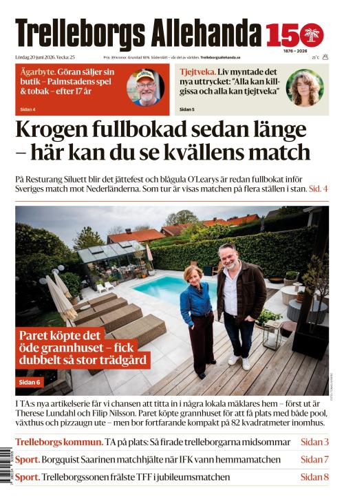 Trelleborgs Allehanda 20.6.2026