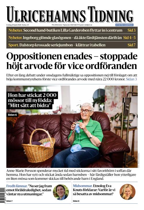 Ulricehamns Tidning 20.6.2026