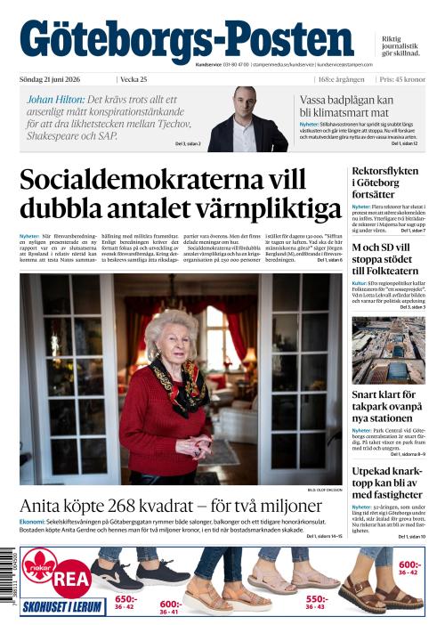 Göteborgs-Posten 21.6.2026