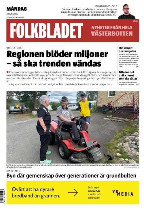 Folkbladet (Västerbotten) (SE) 22.6.2026