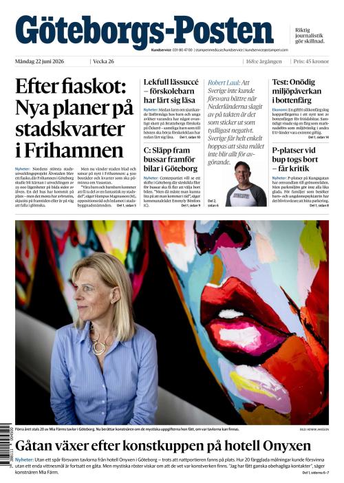 Göteborgs-Posten 22.6.2026
