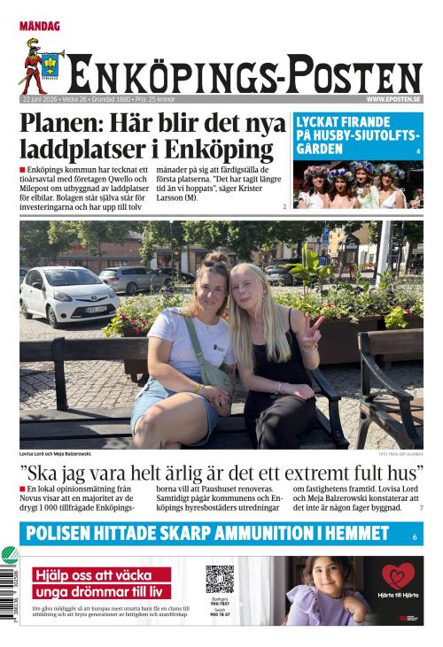 Enköpings-Posten 22.6.2026