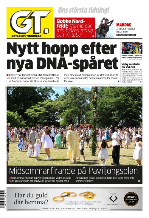 Gotlands Tidningar 22.6.2026