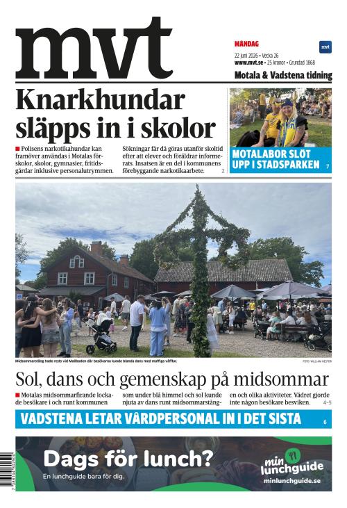 Motala Vadstena Tidning 22.6.2026