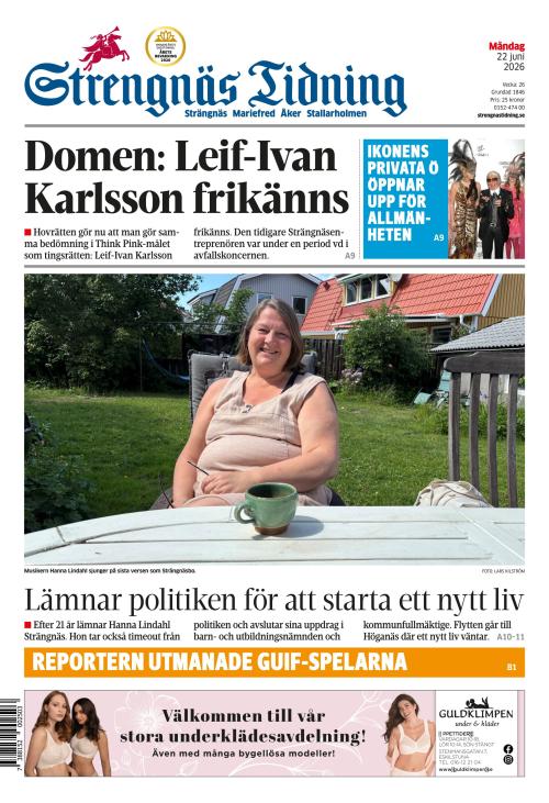 Strengnäs Tidning 22.6.2026