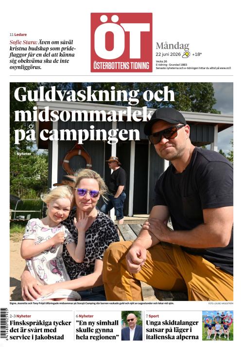 Österbottens Tidning 22.6.2026