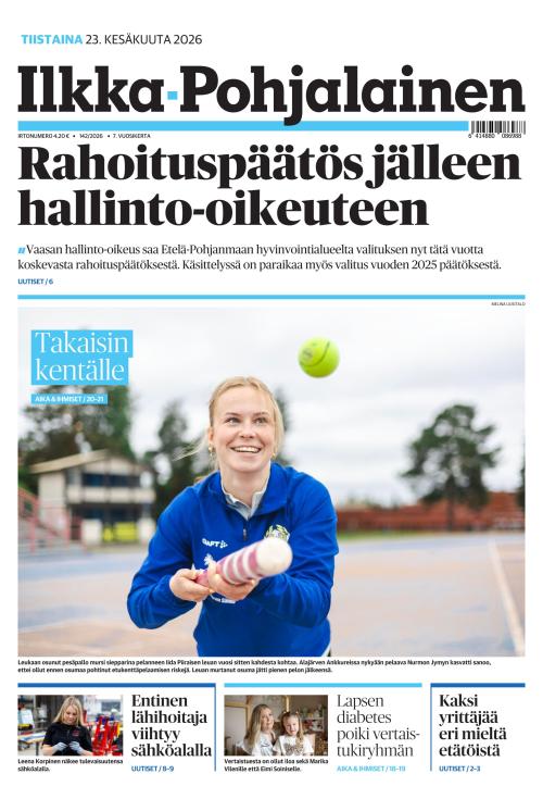 Ilkka-Pohjalainen 23.6.2026