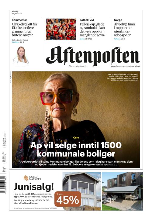 Aftenposten 23.6.2026