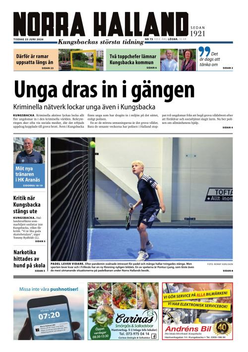Norra Halland 23.6.2026