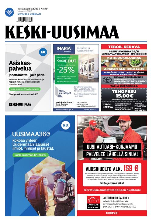 Keski-Uusimaa 23.6.2026