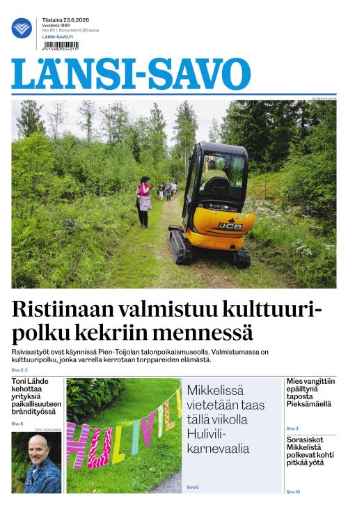 Länsi-Savo 23.6.2026