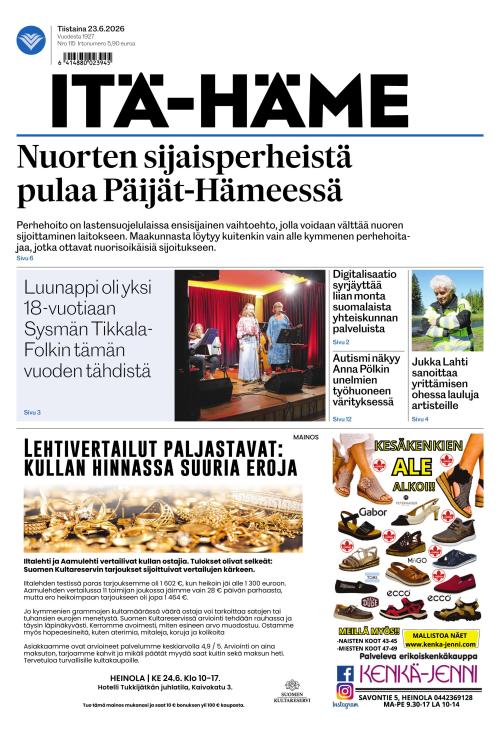 Itä-Häme 23.6.2026