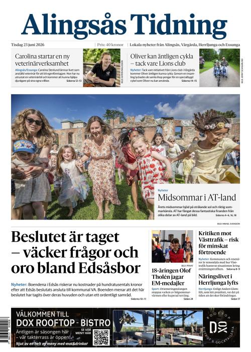 Alingsås Tidning 23.6.2026