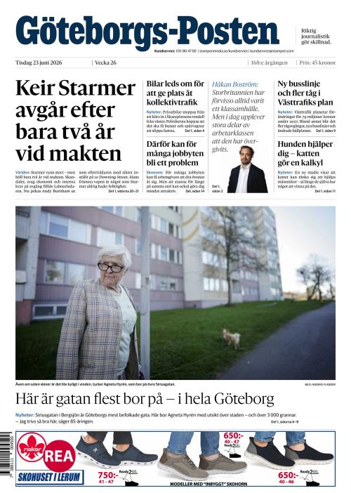 Göteborgs-Posten 23.6.2026