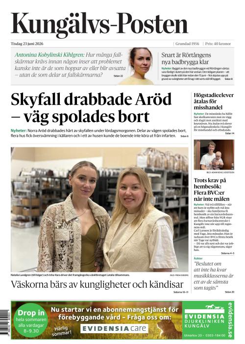 Kungälvs-Posten 23.6.2026