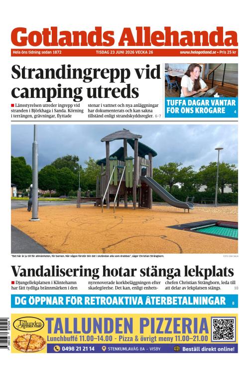 Gotlands Allehanda 23.6.2026
