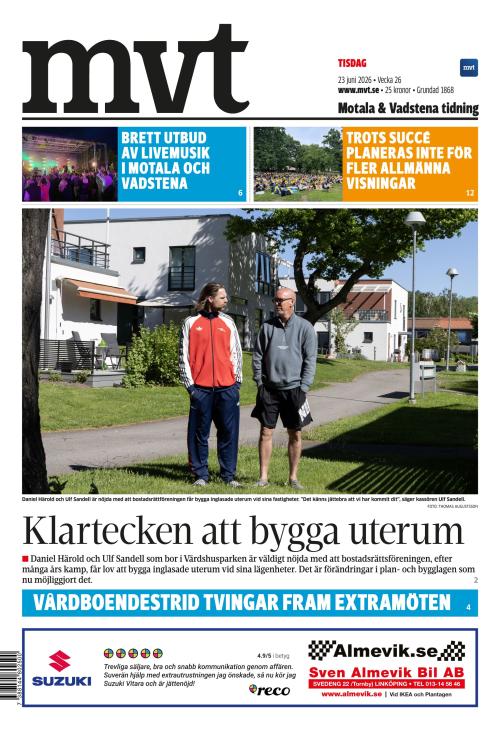Motala Vadstena Tidning 23.6.2026