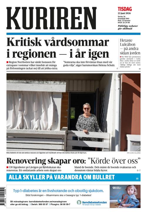 Norrbottens-kuriren 23.6.2026
