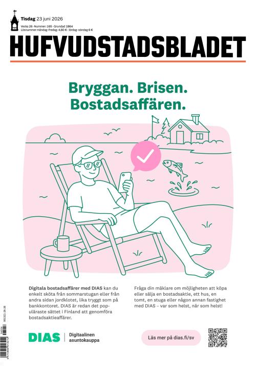 Hufvudstadsbladet 23.6.2026
