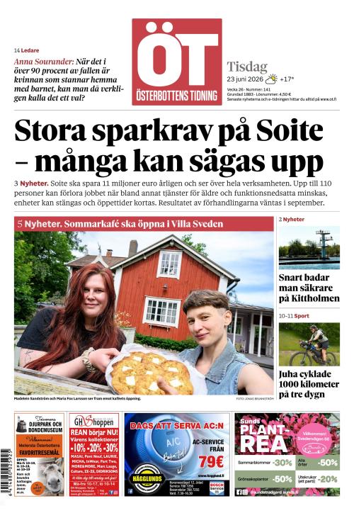 Österbottens Tidning 23.6.2026