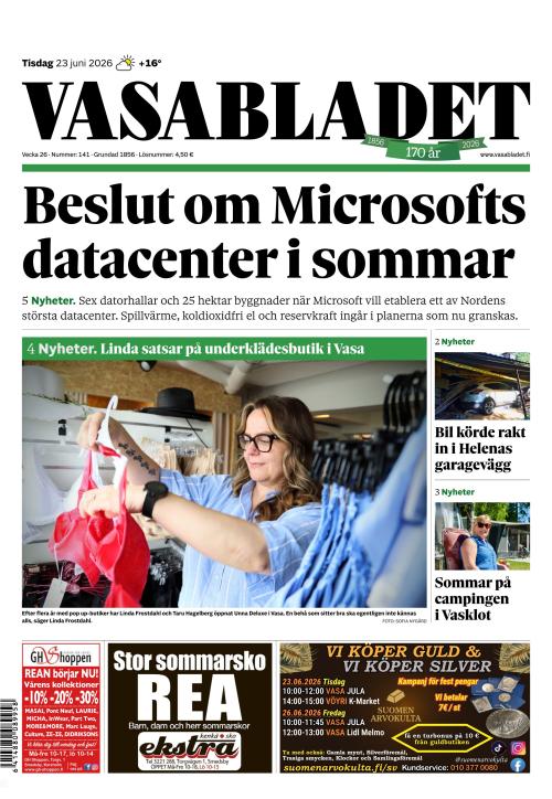 Vasabladet 23.6.2026