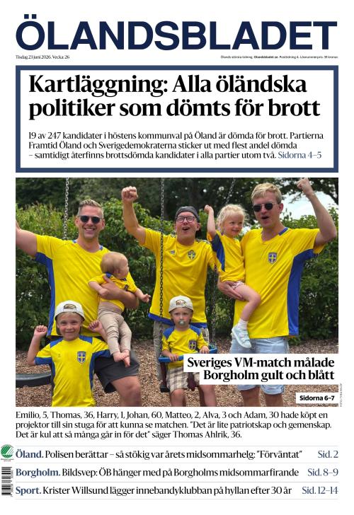 Ölandsbladet 23.6.2026