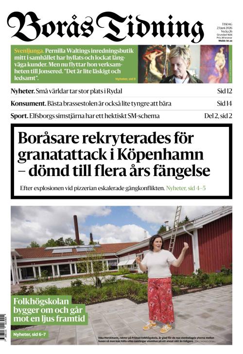 Borås Tidning 23.6.2026