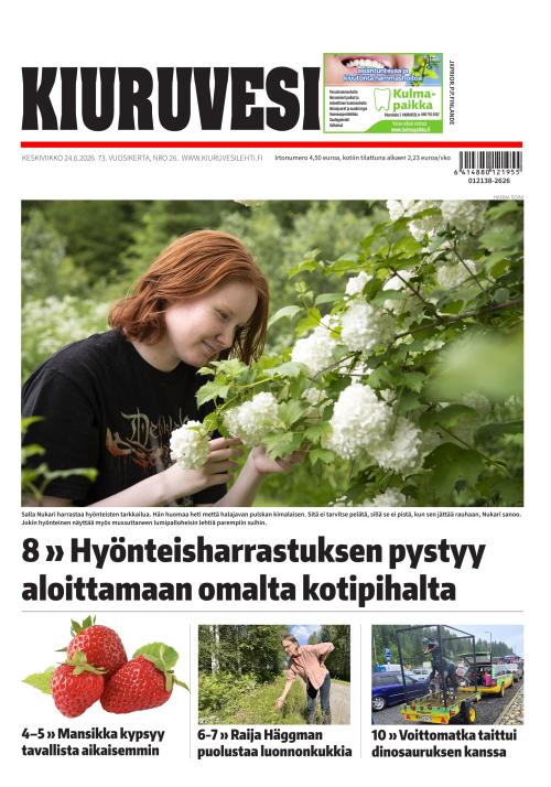 Kiuruvesi-lehti 24.6.2026