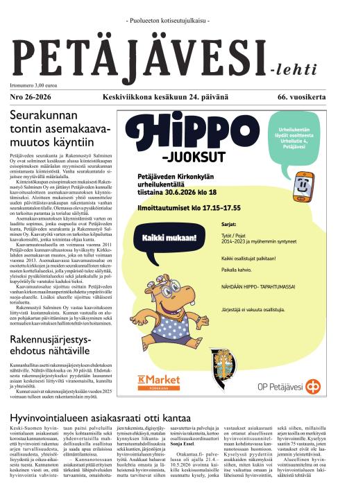 Petäjävesi 24.6.2026