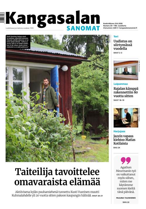 Kangasalan Sanomat 24.6.2026