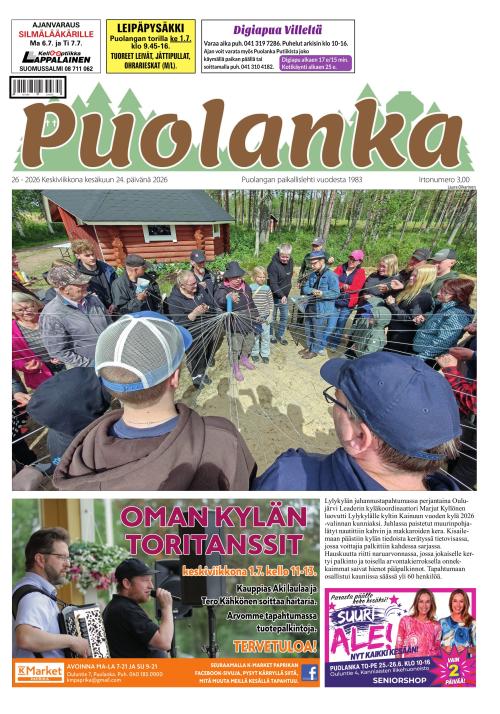Puolanka-lehti 24.6.2026