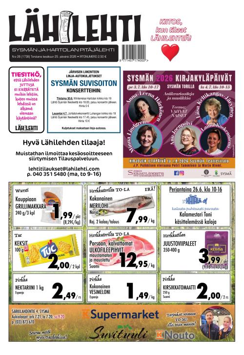 Lähilehti 26/2026