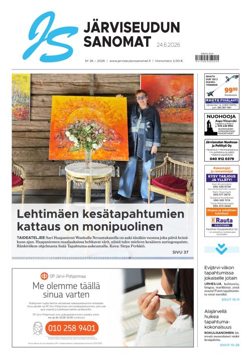Järviseudun Sanomat 24.6.2026