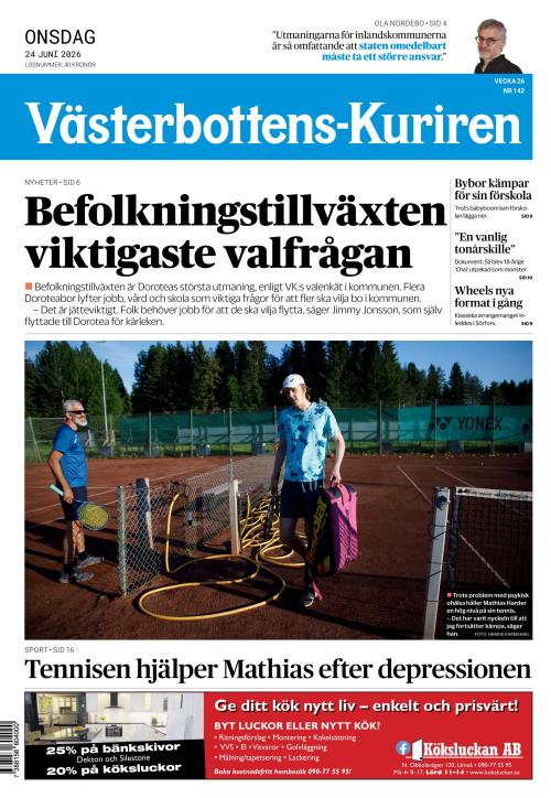 Västerbottens-Kuriren (SE) 24.6.2026