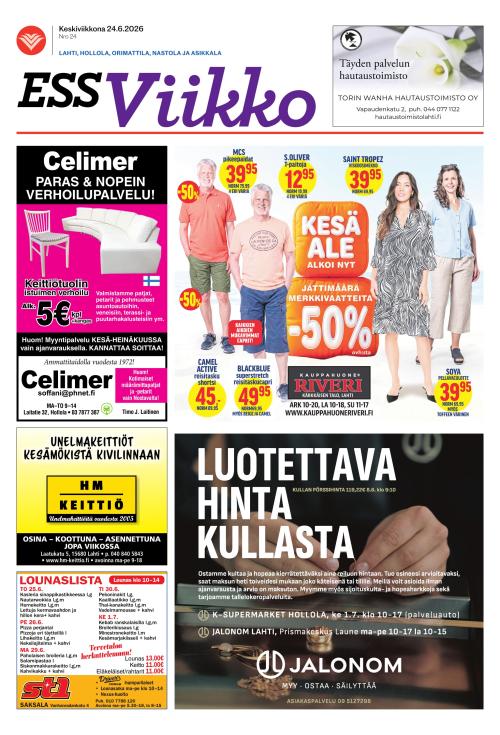 ESS Viikko 24.6.2026